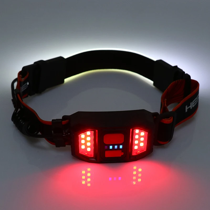 

Налобный фонарь, светодиодный, 80000 лм, USB