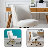 practical adjustable height swivel accent chair anti oxidation swivel accent chair highly stability for bedroom