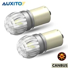 AUXITO 2x1156 P21W светодиодные супер яркие ходовые огни для Suzuki Forenza Land Rover Range Volvo Lada Volkswagen BA15S