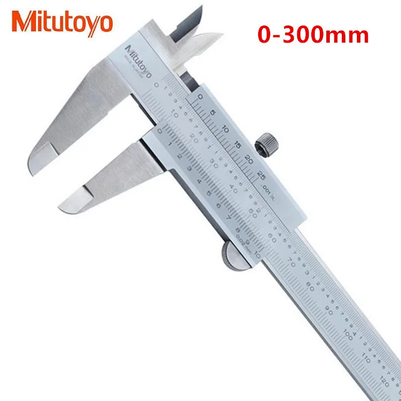 Mitutoyo штангенциркуль 0-150 0-200 0-300 0,02 прецизионный микрометр измерительный из нержавеющей стали инструменты - Цвет: 300mm