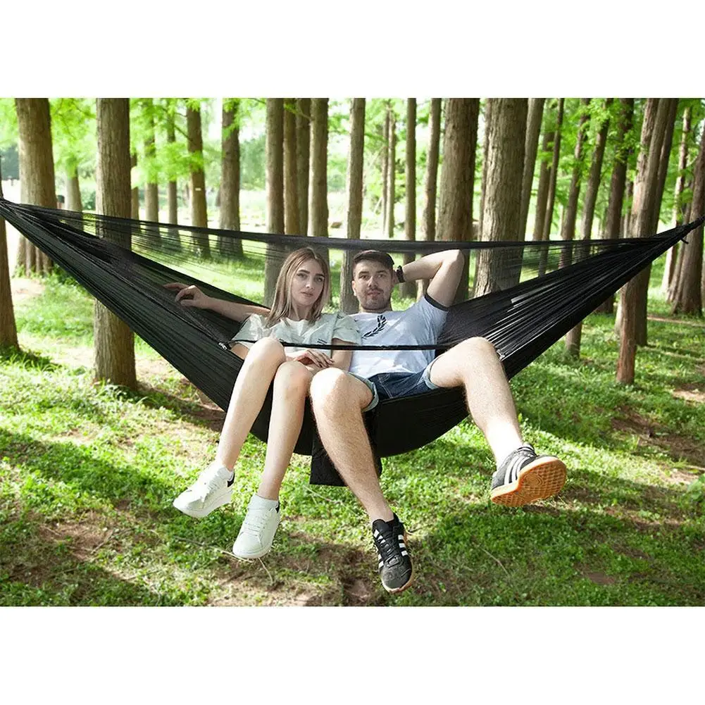 Гамак для кемпинга с легкой сеткой выдерживает до 772 фунтов портативный гамак