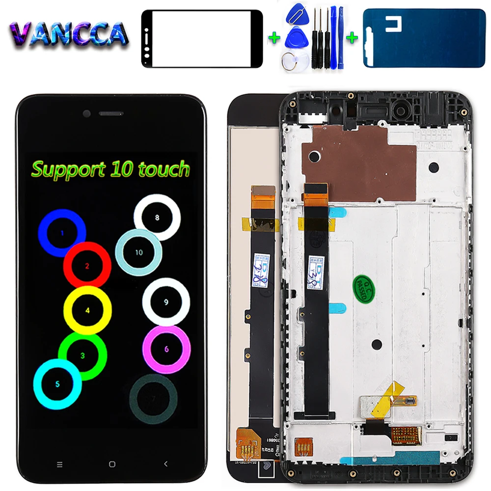 VANCCA 5 дюймов ЖК дисплей для Xiaomi Redmi Note 5A Pro 3 ГБ ОЗУ сенсорный экран дигитайзер в