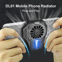 dl01mobile phone cooling fan radiator portable semiconductor cell phone cooler heat sink for pubg accessories