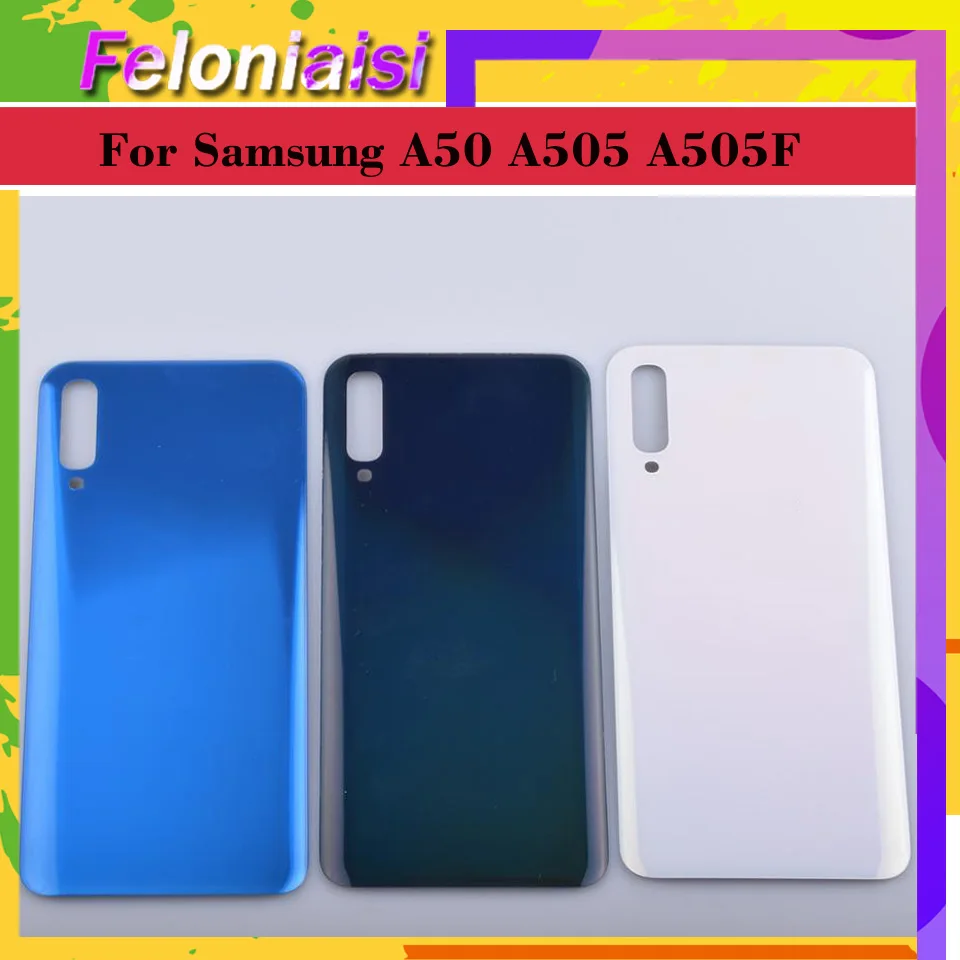

10 шт./лот для Samsung Galaxy A7 2018 A750 A750F SM-A750F Корпус Батарея дверь задняя крышка корпуса A7 2018 корпуса шасси