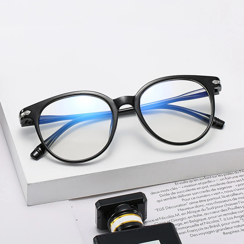 

Cat Eye Glasses Frame Transparent Lens Korean Eyeglasses Vintage Trending Styles Brand Ultralight Eyewear Unisex