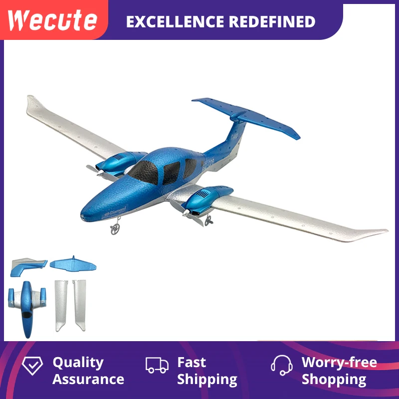 Wecute Новый DIY фиксированное крыло EPP RC самолет пена дистанционное управление GD006