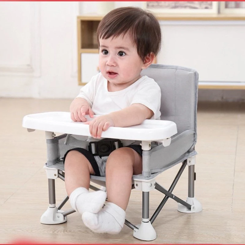 저렴한 어린이 접는 의자 아기 식탁 휴대용 야외 접는 의자 다기능 아기 식사 의자