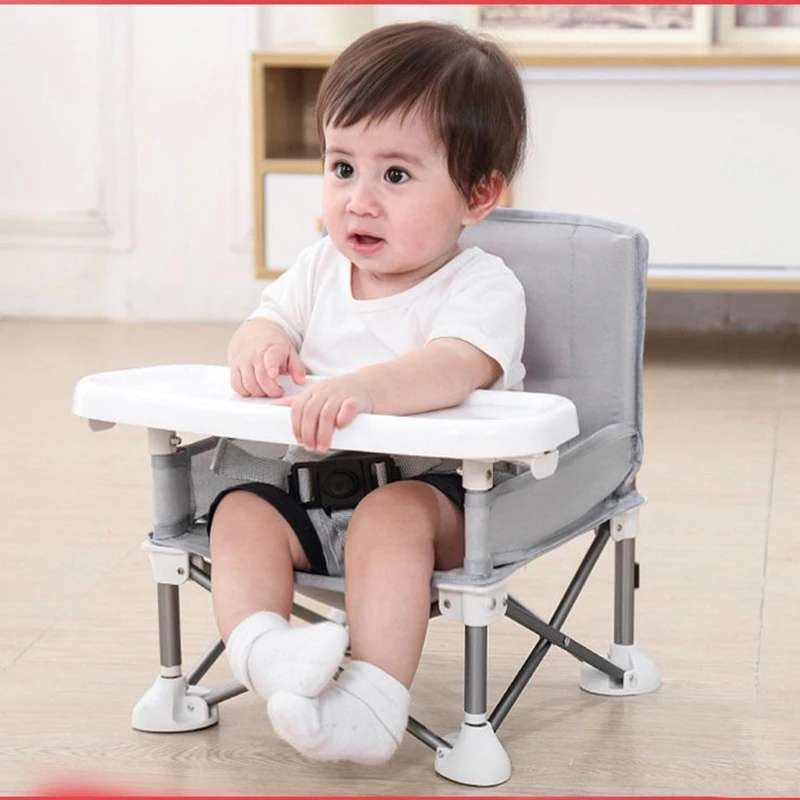 

Children Folding Chair Baby Dining Table Portable Outdoor Folding Chair Multifunctional Baby Dining Chair