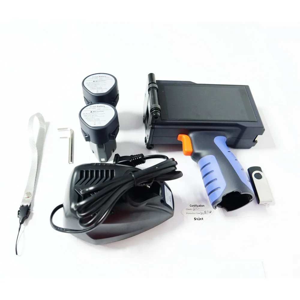 

hand jet portable printer semi automatic batch coding machine
