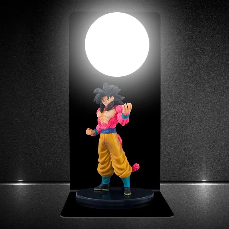 S. orange DIY DRAGON BALL Аниме Goku Zamasu Вегета Буу силовые бомбы настольная лампа светодиодный ночник декоративное освещение подарки - Испускаемый цвет: 5
