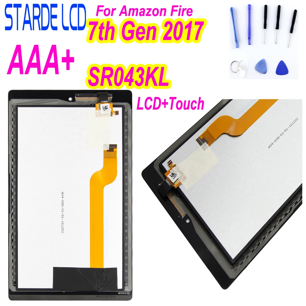 Display Lcd para Amazon Fire 7th Gen 2022 Tela Sensível ao Toque Sr043kl Painéis e LCDs p/ tablet