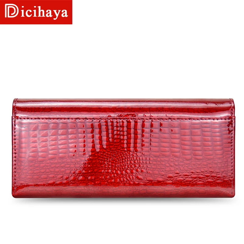 Кошельки DICIHAYA из натуральной кожи для женщин многофункциональный бумажник с