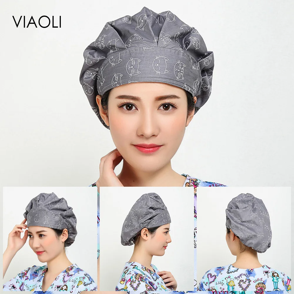 Viaoli оптовая унисекс матовая Кепка Регулируемая лабораторная Рабочая кепка