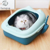 litter box cat autolimpiable large plastics indoor toilet bedpan anti splash products house furniture selfs cleaning accessories