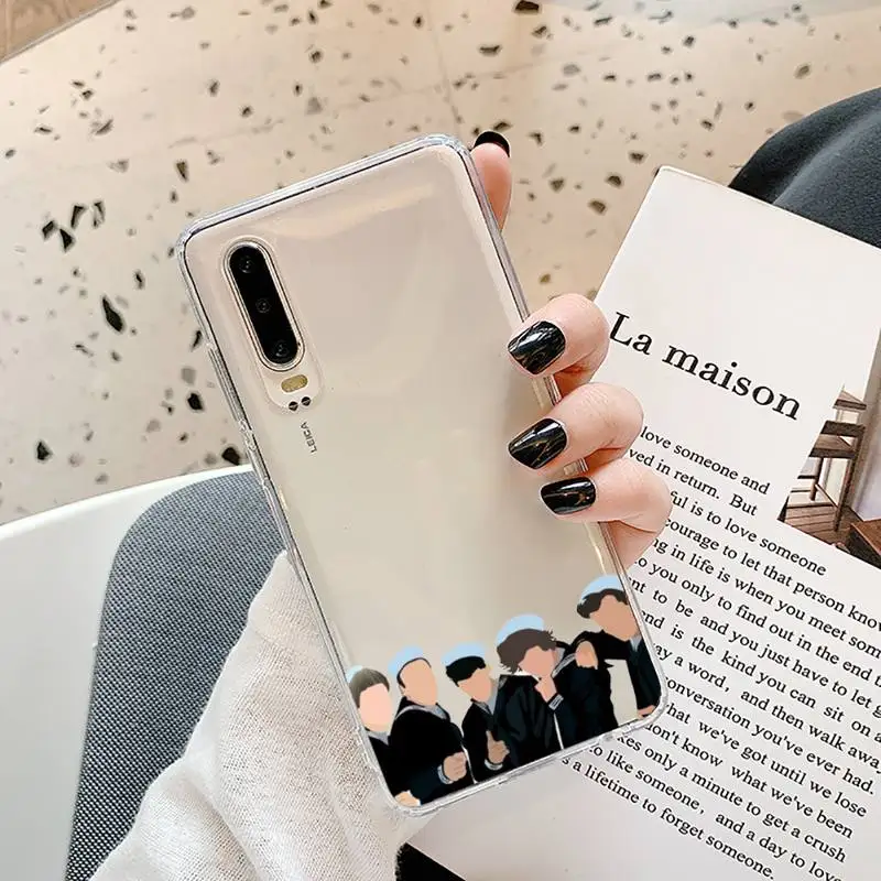 

One Direction Louis Tomlinson Phone Case Transparent for Huawei P20 P30 P40 lite pro P smart 2019 honor 8x 10i