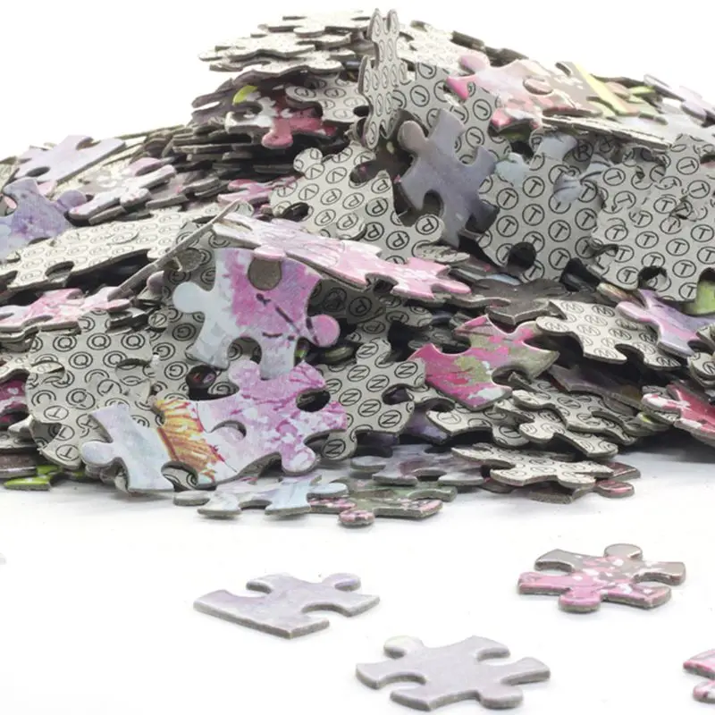 

Jigsaw Puzzles 1000 Pieces Paper Assembling Picture Landscape Puzzles AdultsToys H9EF