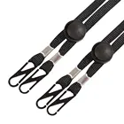 Прочная Регулируемая ветрозащитная веревка с двойной застежкой, аксессуары для одежды из полиэстера, удобная спортивная Защитная веревка