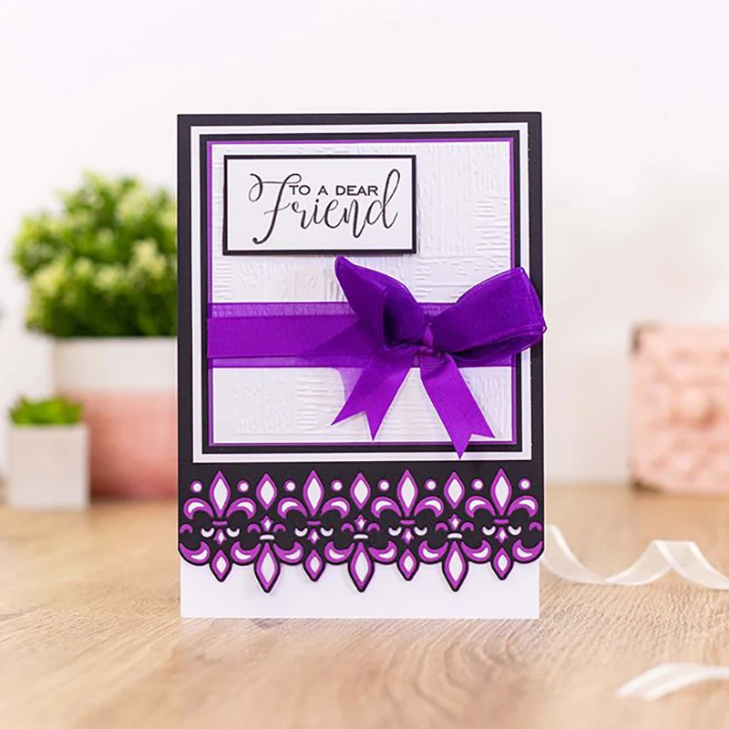 Новинка 2020 Лидер продаж кружевной баннер с краями металлические режущие буквы