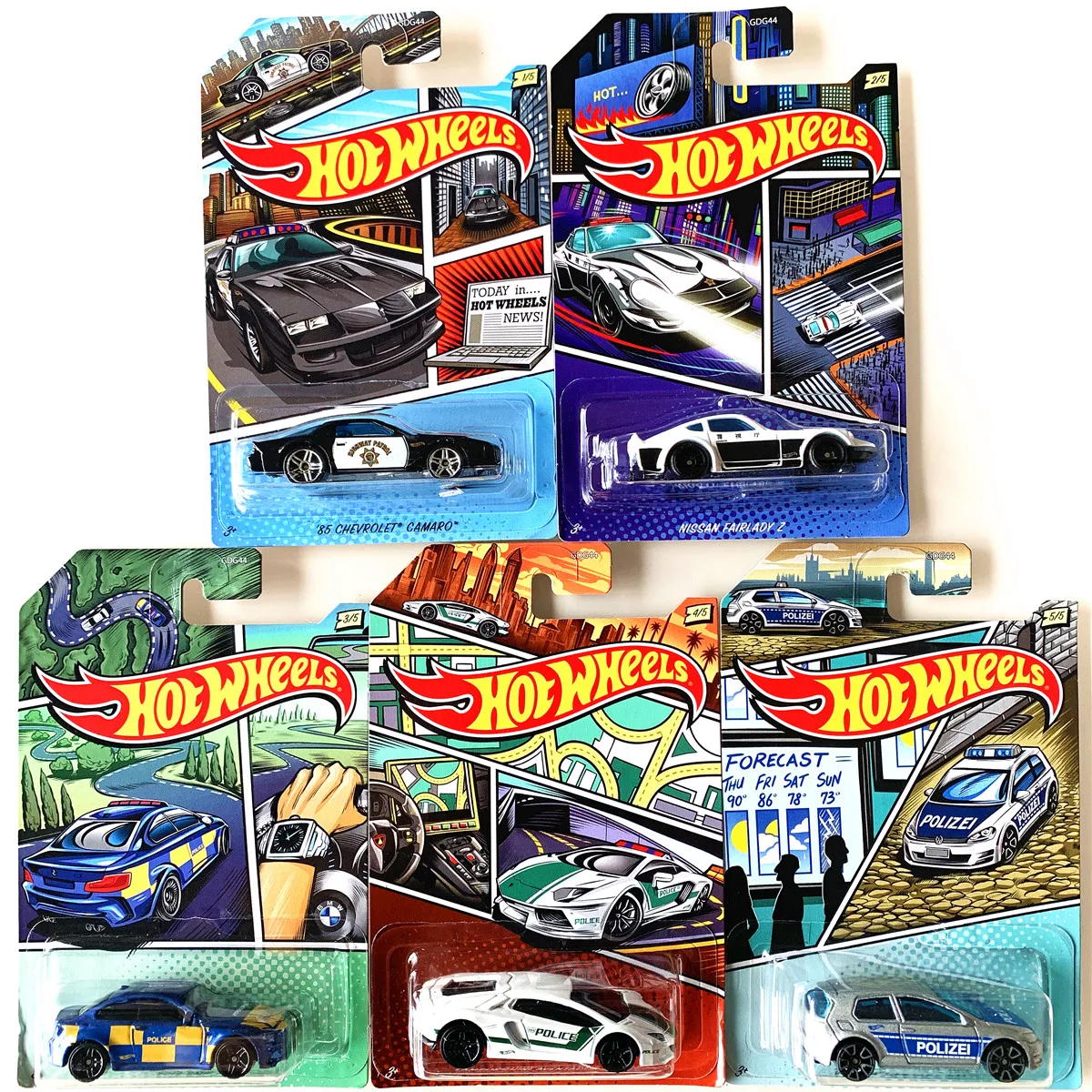 Mattel Hot Wheels Qpicar металлический автомобиль модель литый под давлением 1/64 детский FORZA