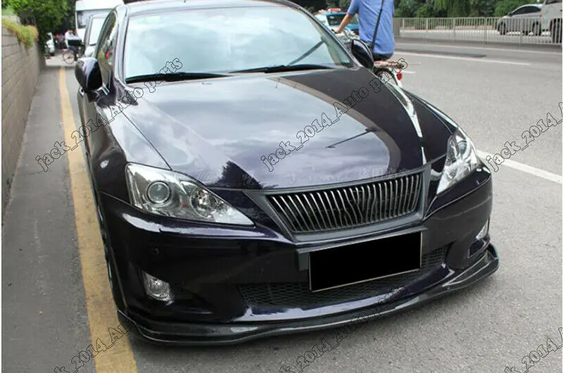 Передний бампер из настоящего углеродного волокна заводской спойлер для LEXUS IS250