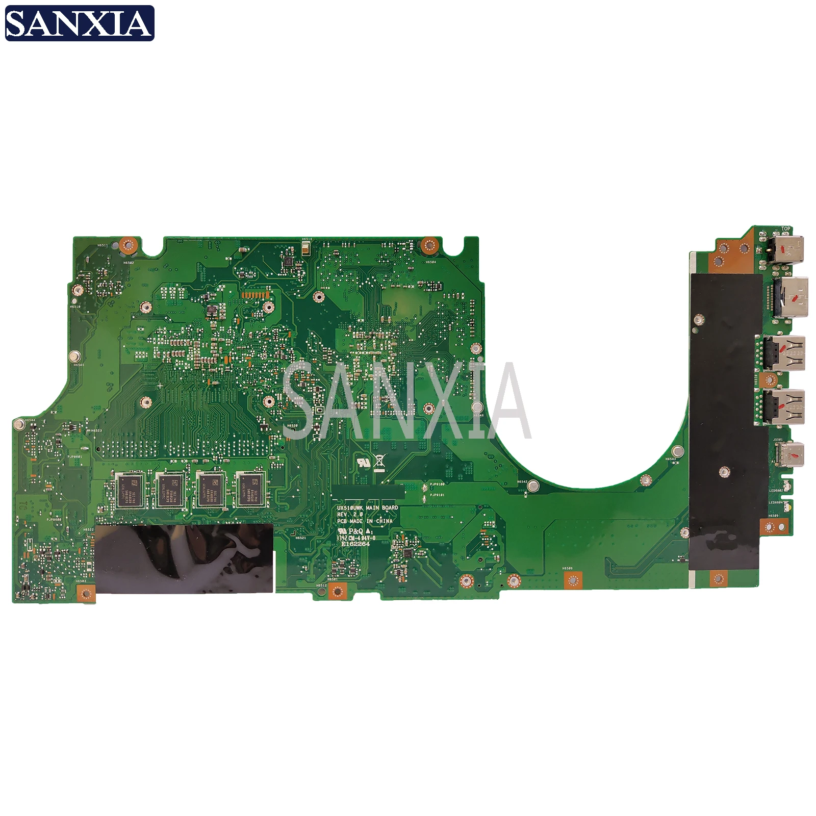 kefu ux510uwk laptop motherboard for asus zenbook ux510uxk u5000u u5000ux original mainboard 8gb ram i7 7500u gtx950m free global shipping