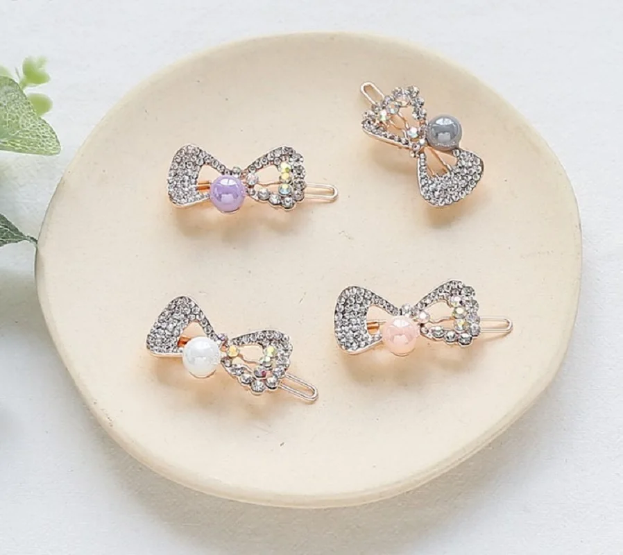 Новинка Модный комплект детской одежды в Корейском стиле на заколка со стразами