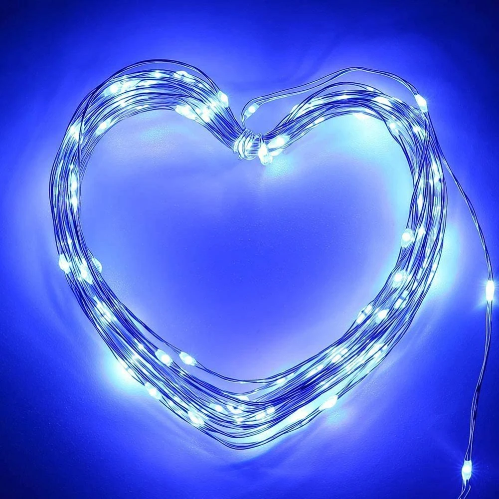 

20m 200 LED Fairy String Lights Copper Wire USB Lamp Christmas Garland String Lamps with Remote Control for Wedding Decoration