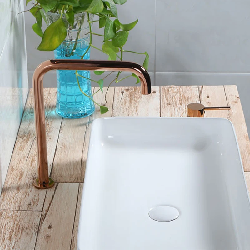 Смеситель для раковины смеситель ванной комнаты удлиненная трубка два отверстия