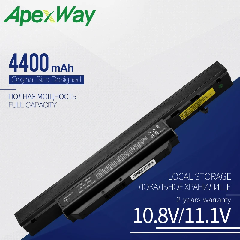 Apexway 6 ячеек Аккумулятор для ноутбука SQU 1110 921600031 CQB922 916Q2195H CQB923 подходит haier T6