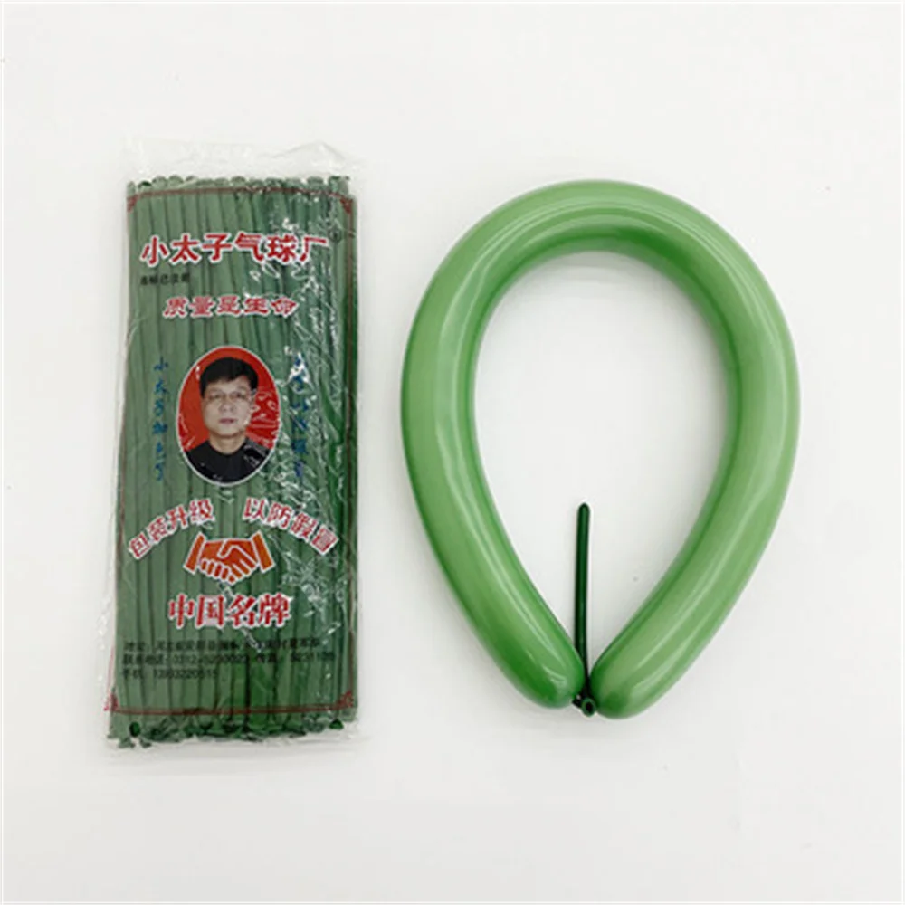 100 шт. Латексные длинные шары спиральные волшебный воздушный шар для