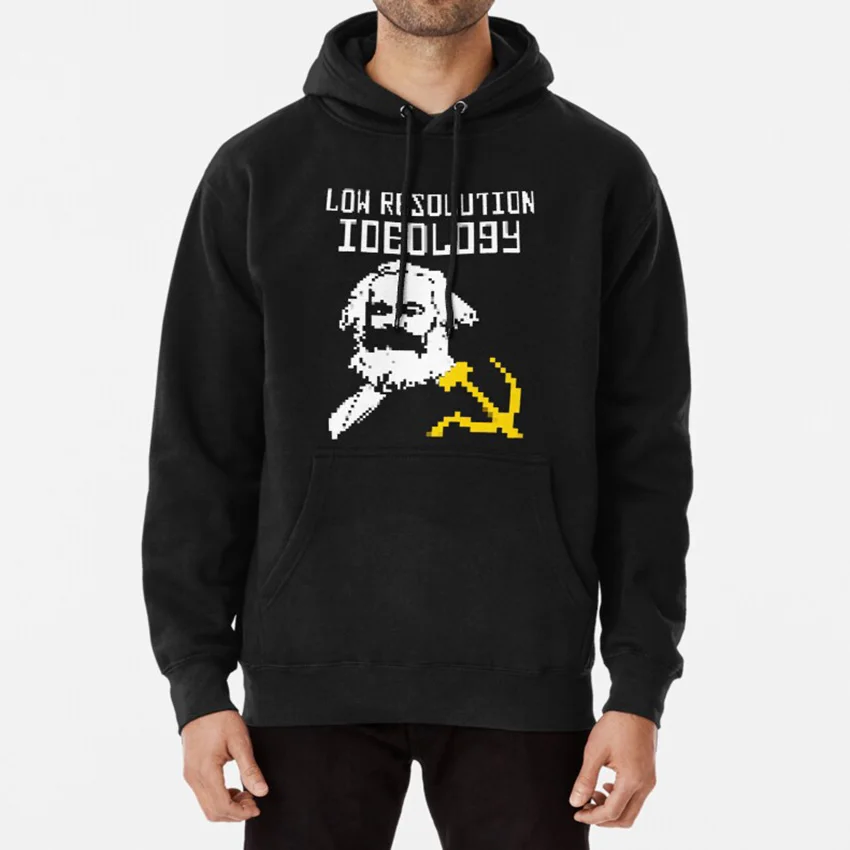 Marxism - A Low Resolution Ideology t shirt professor peterson gad saad gavin mcinnes sargon of akkad dave | Мужская одежда