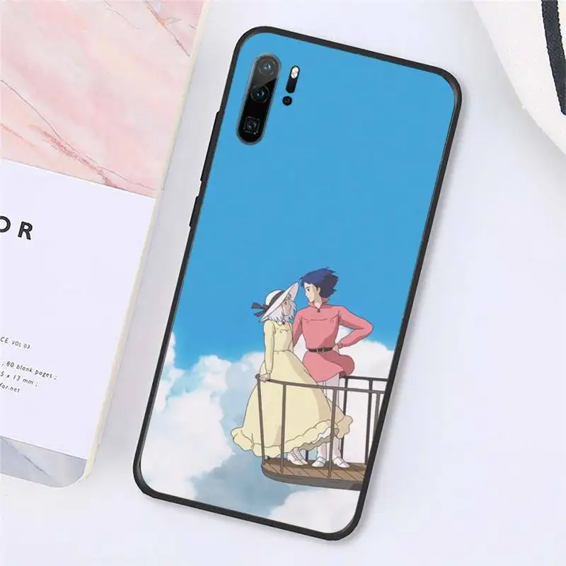 

Anime Howl's Howls Moving Castle Phone Case For Huawei honor Mate P 10 20 30 40 Pro 10i 9 10 20 8x Lite Y91C V17 6.38 6.44