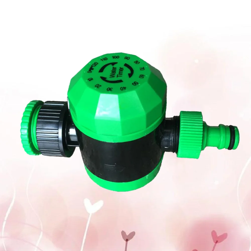 

Home Use Mechanical Small Size Irrigation Controller 2-hour Timed Garden Irrigation Controller(Green)