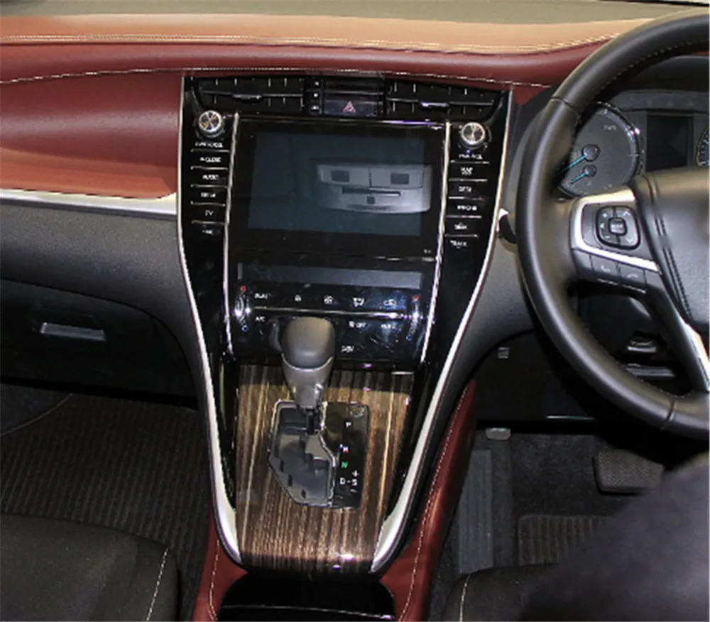 Для Toyota Harrier 12,1 Вертикальный проигрыватель автомобильного DVD GPS-навигатора Android Tesla Style PX6 CARPLAY HDMI-совместимое IPS-радио.