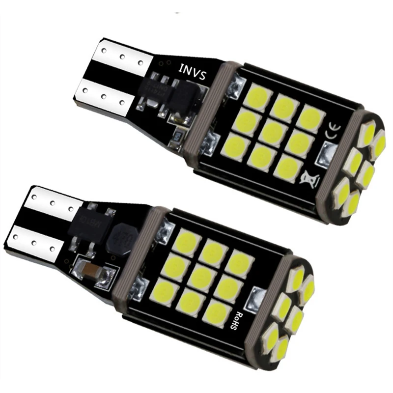 T15 светильник лампа s W16W 4014 45smd Canbus OBC безошибочный светодиодный фонарь заднего