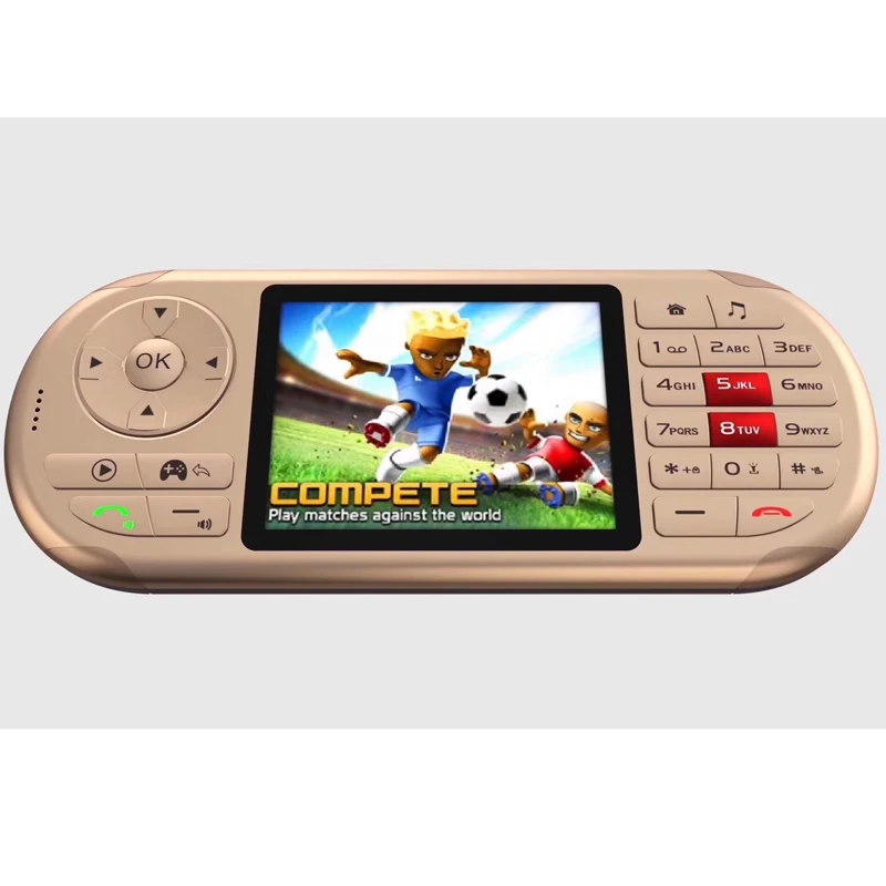 Портативный портативный игровой плеер сотовый телефон 2 8 &quotЖК HD экран GPRS фонарик