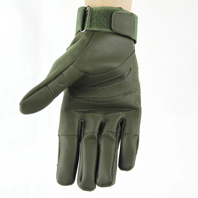 

Tactical full finger training gloves Outdoor cycling motorcycle sports fitness non-slip protective gloves