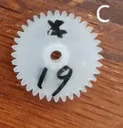 Пластиковая Шестерня для кассеты Philips D8268 D8269D7160 D8040 D8437 D8543