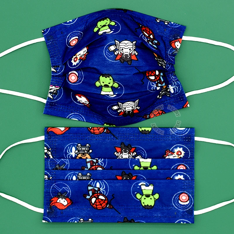 Рисунок 2 - Одноразовая детская маска Мстители