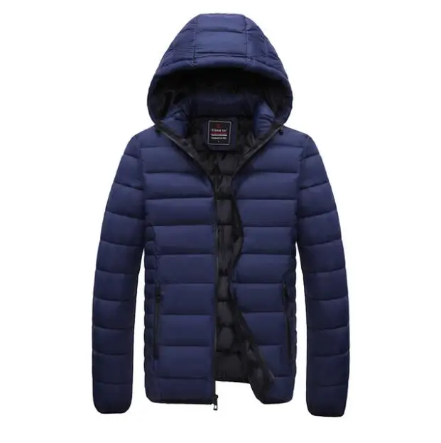 

Winter middle-aged and elderly waterproof and warm plus size jacket jacket men's hooded cotton jacket
