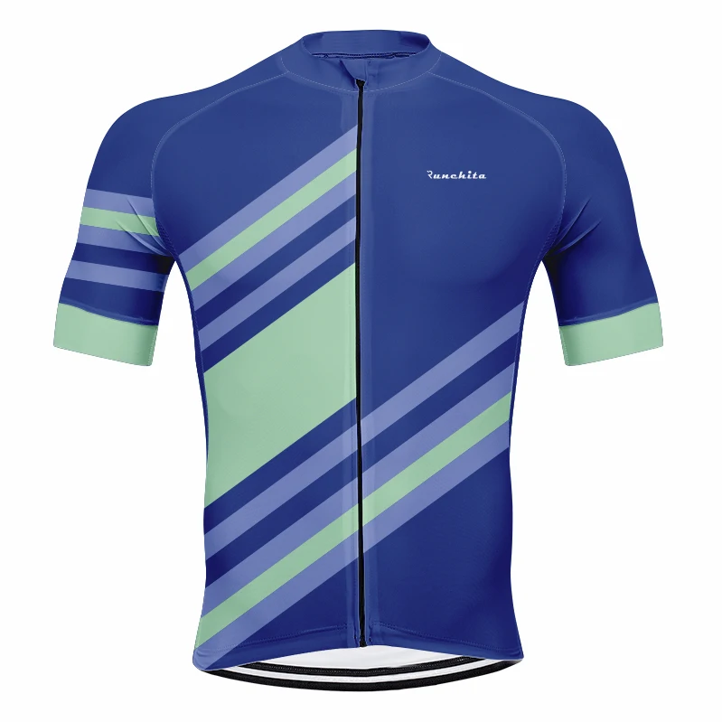 RUNCHITA дышащий материал Майки для велоспорта мужская летняя одежда езды на