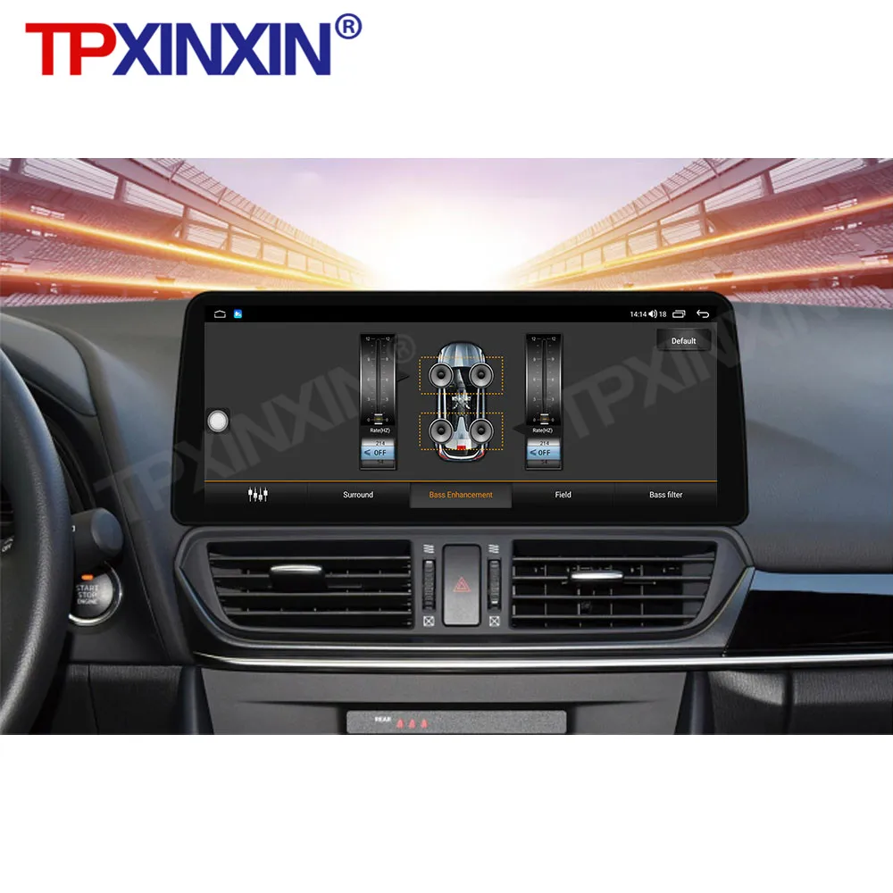 Автомагнитола 12 3 ɶ + 128G для Mazda Axela 2014-2019 Android автомобильный GPS-навигатор