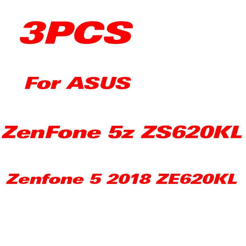 3Pcs For ZE620KL 2 шт./лот с уровнем твердости 9H HD закаленное пленка для Asus Zenfone 5 Lite ZC600KL защитный Стекло 5z ZS620KL Экран протектор Zenfone 5 ZE620KL - Цвет: 3Pcs For ZE620KL