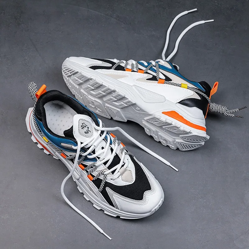 

2021 Autumn Running Shoes for Men Damping Men's Sneakers Comfort Sports Man Jogging Footwear Outdoor Walking Fitness Trainers