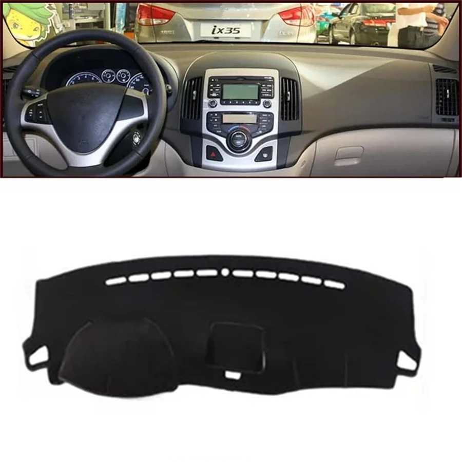 

SJ Luxurious Soft Custom Fit Anti-Slip Car Inner Auto Dashboard Cover Pad Sun Shade Dash Mat For HYUNDAI I30 2010-2015 2016 2017