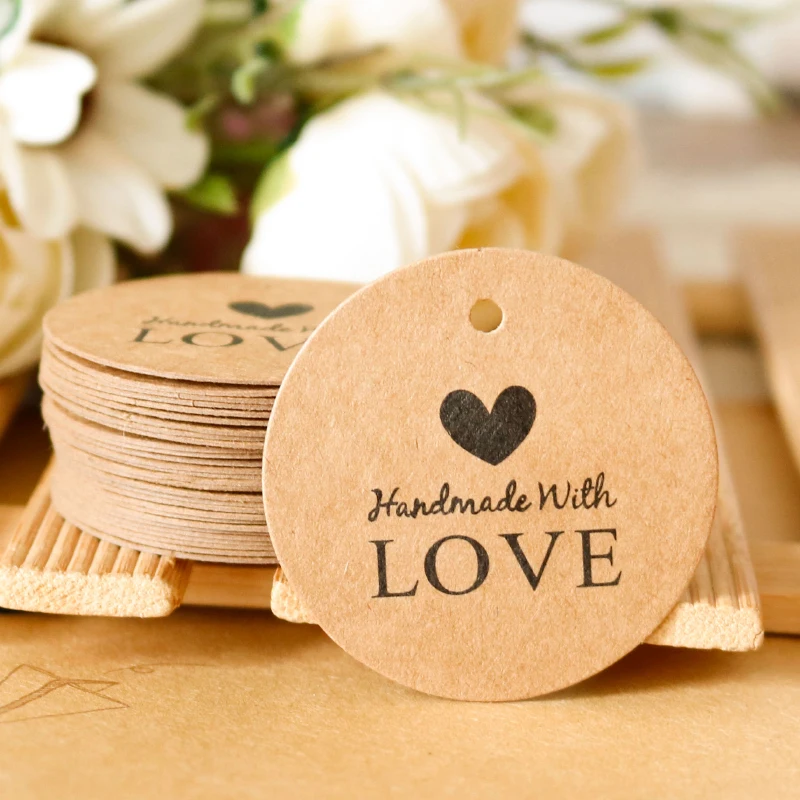 Бирки из крафт-бумаги 500 шт. | Дом и сад