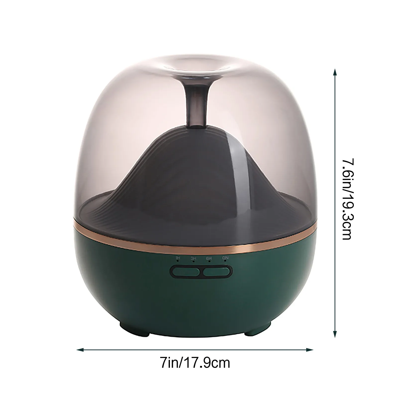 

Air Humidifier Intelligent Remote Control Of Seven Color Night Light With Three Gear Timing Large Capacity Adjustable Fog #40