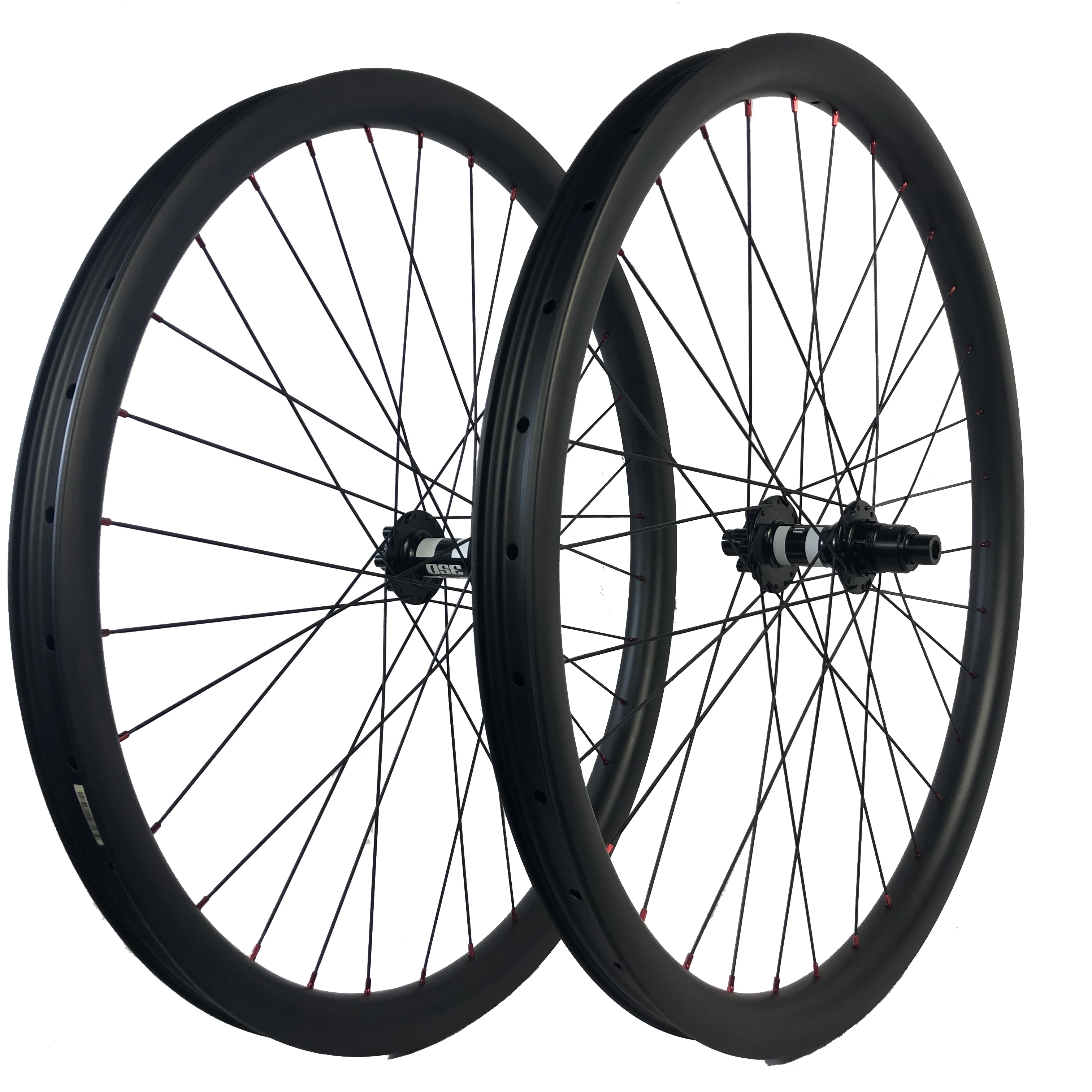 29er/27.5 inch/26 plus carbon mountain bike wheel 40X32mm strong design boost hub thru axle MTB biycle wheelset DT/Novatec hub