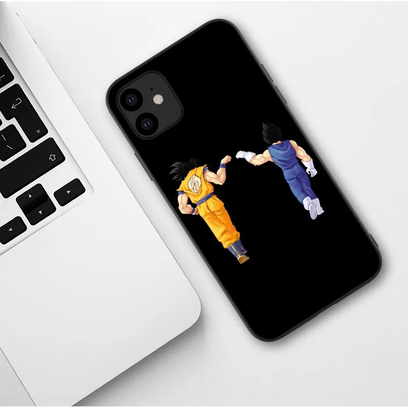 TPU Мягкий силиконовый чехол Dragon Ball Z для iphone 11 Pro Max, мультяшный супер DBZ Goku чехол s для 6 6S Plus 7 8 Plus Xs XR XS MAX - Цвет: TPU