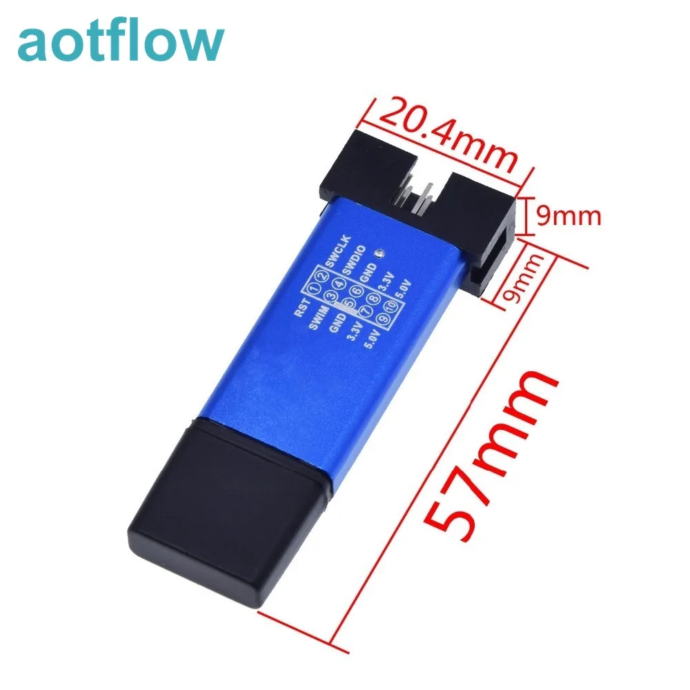 ST LINK Stlink ST-Link V2 Mini STM8 STM32 симулятор загрузки программирования с покрытием DuPont